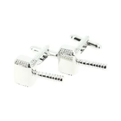 Tony & Paul Boutons de manchette Super Héro acier-Homme Bijoux