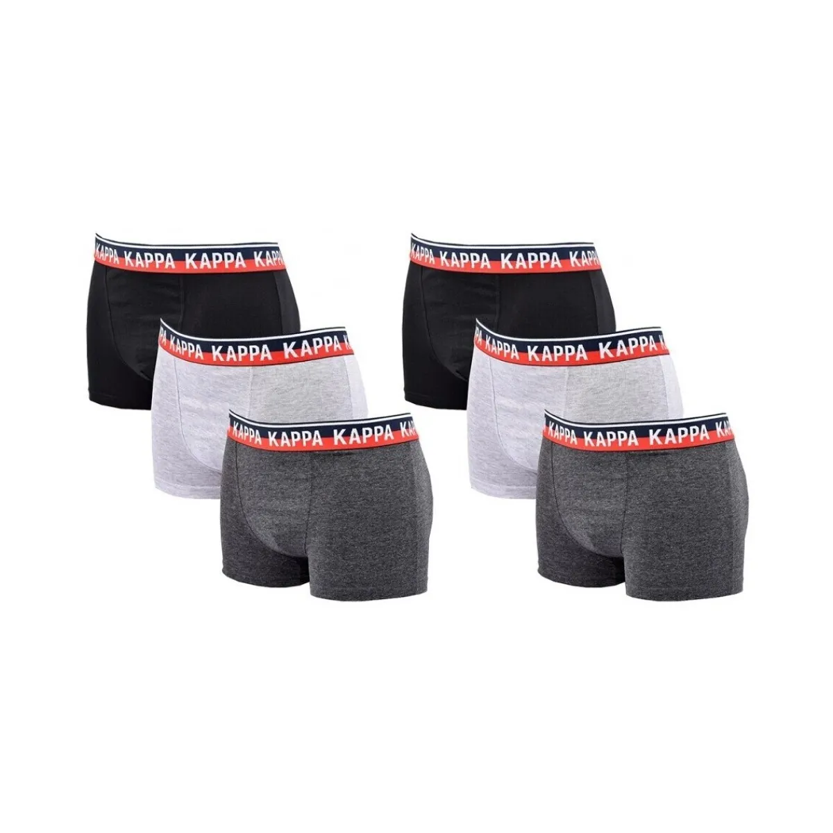 Kappa Boxer homme Pack de 6 Boxers 0990-Homme Boxers