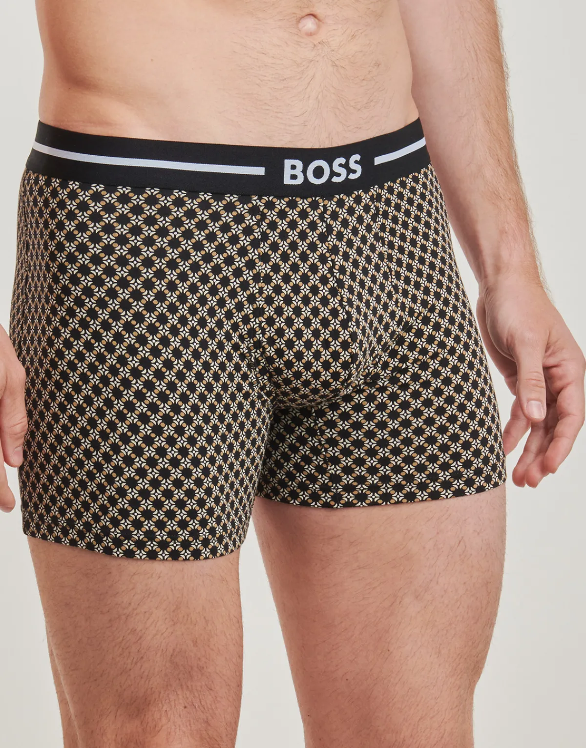 BOSS BoxerBr 3P Bold Des-Homme Boxers