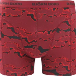 Björn Borg Boxers 3Pack Stretch Bleu Rouge-Homme Caleçons