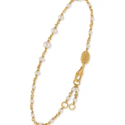 Orusbijoux Bracelet Argent Cascade De Perle Blanche-Homme Bijoux