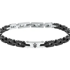 Maserati Bracelet en acier-Homme Bijoux