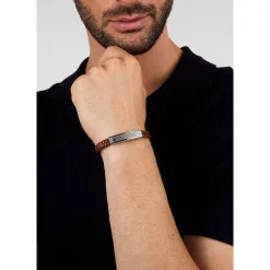 Maserati Bracelet en acier-Homme Bijoux