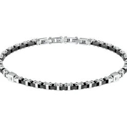 Sector Bracelet en acier et céramique-Homme Bijoux