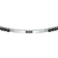 Morellato Bracelet en acier et cristal-Homme Bijoux