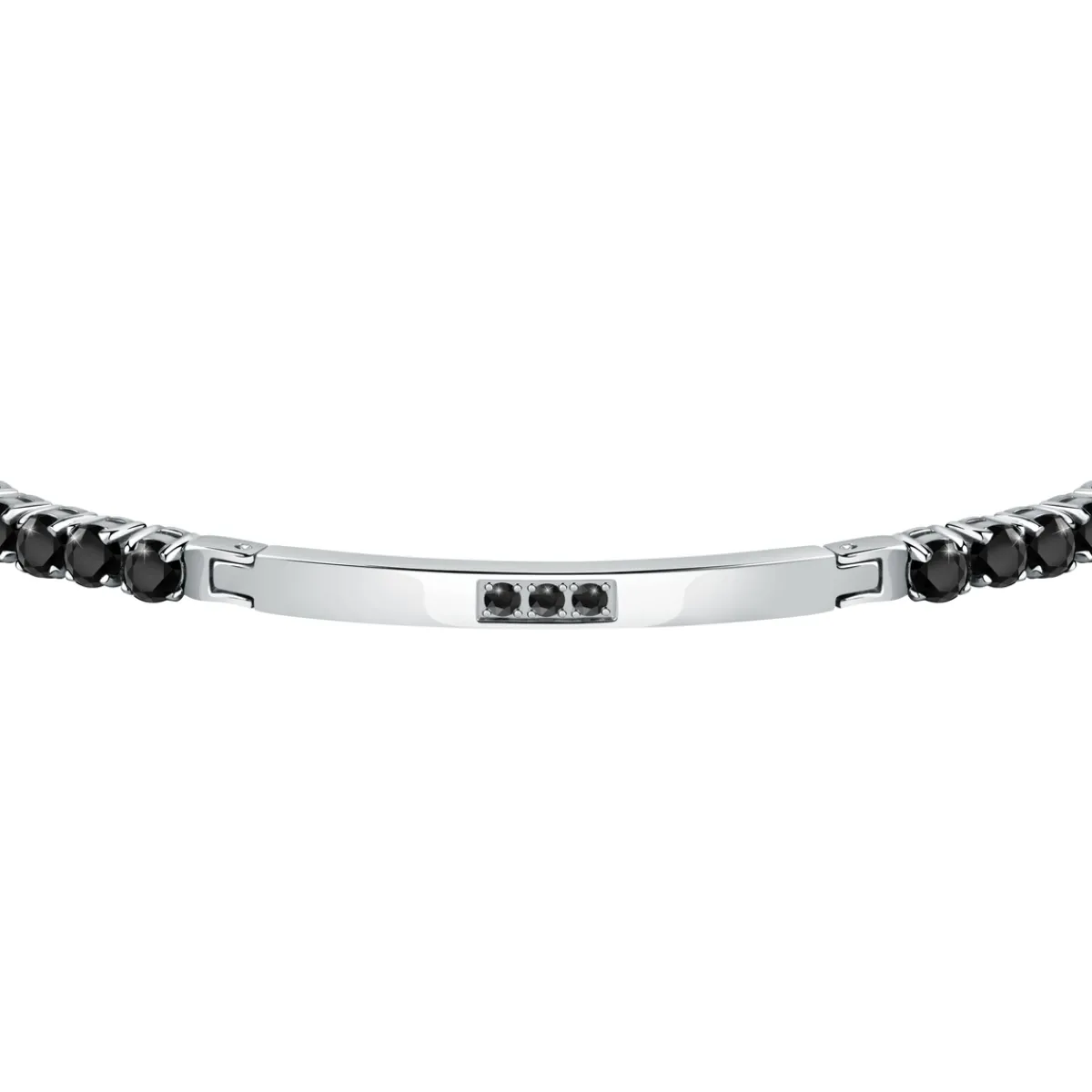 Morellato Bracelet en acier et cristal-Homme Bijoux