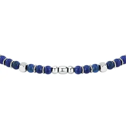 Sector Bracelet en acier et lasurite-Homme Bijoux