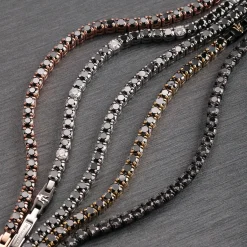 Maserati Bracelet en acier et zircon-Homme Bijoux