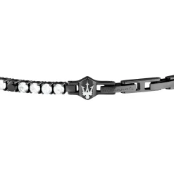 Maserati Bracelet en acier et zircon-Homme Bijoux