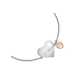 Cleor Bracelet en argent 925/1000-Homme Bijoux