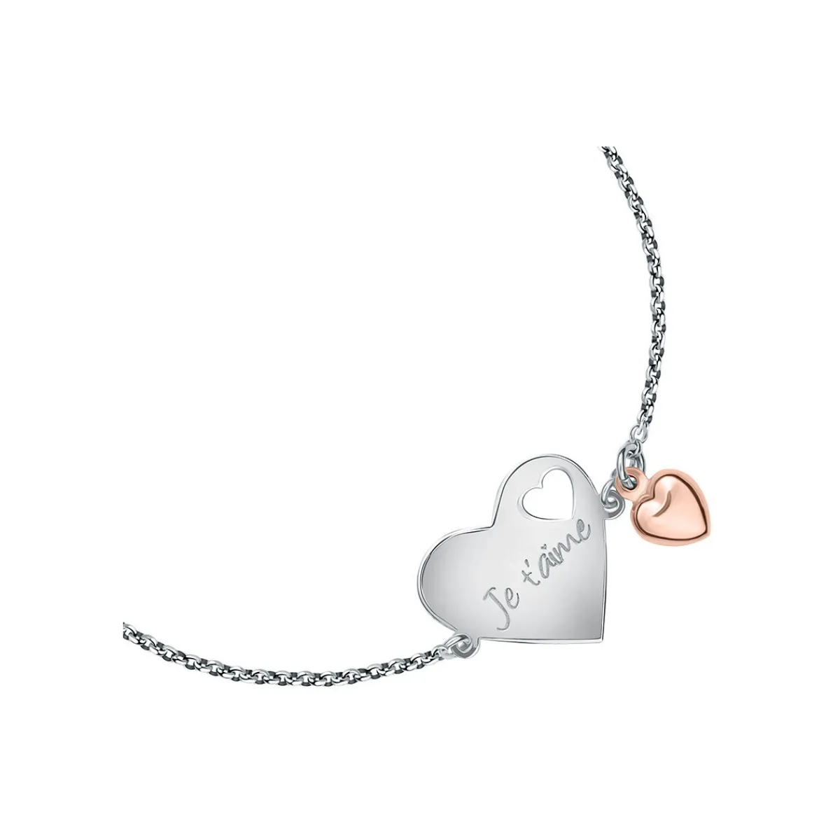 Cleor Bracelet en argent 925/1000-Homme Bijoux