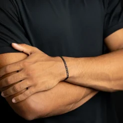 Gemini Bracelet Fortis black M-L-Homme Bijoux