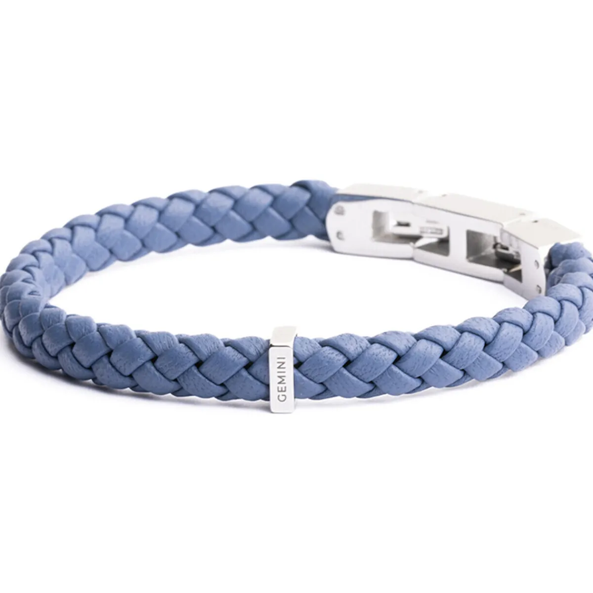 Gemini Bracelet Una Light Blue M-L-Homme Bijoux