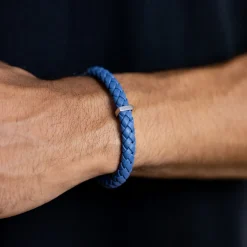 Gemini Bracelet Una Light Blue M-L-Homme Bijoux