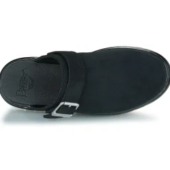 Dr. Martens Brookline Mule Black Bronx Suede-Homme Mules / Sabots