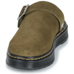 Dr. Martens Brookline Mule DMs Olive Bronx Suede-Homme Mules / Sabots
