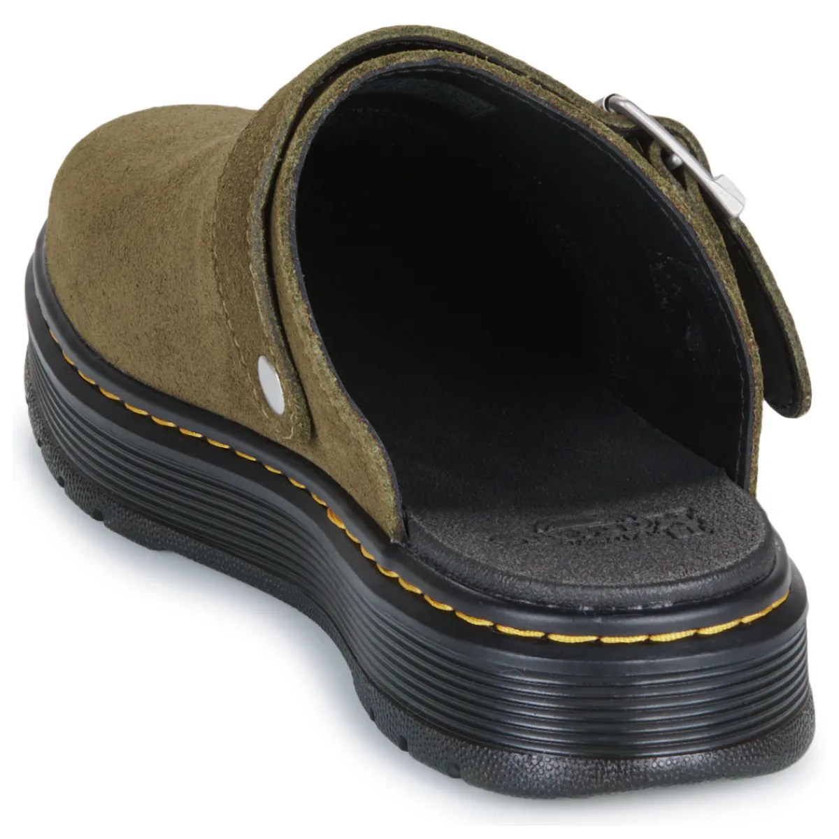 Dr. Martens Brookline Mule DMs Olive Bronx Suede-Homme Mules / Sabots