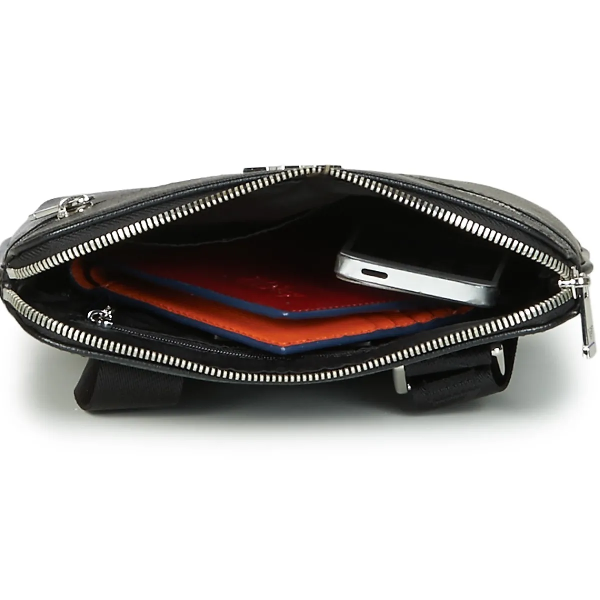 Emporio Armani BUSINESS FLAT MESSENGER BAG-Homme Pochettes / Sacoches