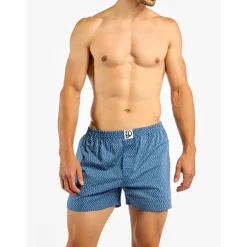 Dedoles Caleçon Homme bleu et gris-Homme Caleçons