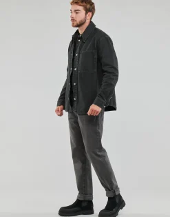 Calvin Klein Jeans CANVAS RELAXED LINEAR SHIRT-Homme Vestes