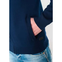 Le Temps des Cerises Cardigan krom marine-Homme Pulls & Gilets