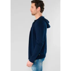 Le Temps des Cerises Cardigan krom marine-Homme Pulls & Gilets