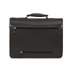 Hexagona Cartable en cuir Ref 54444 38*28*14-Homme Sacs De Voyage