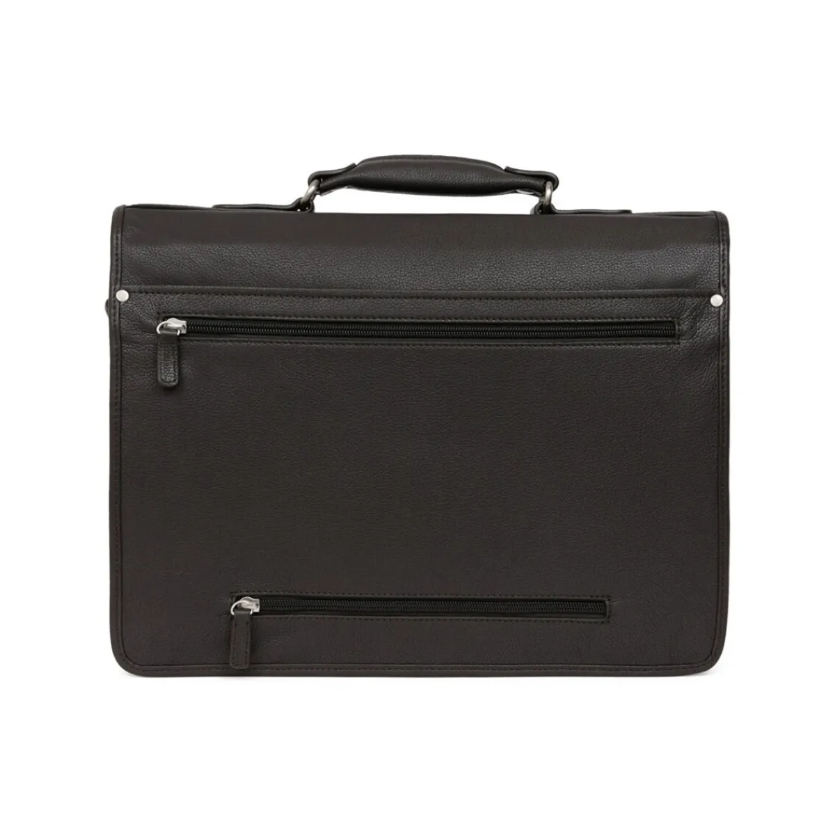 Hexagona Cartable en cuir Ref 54444 38*28*14-Homme Sacs De Voyage