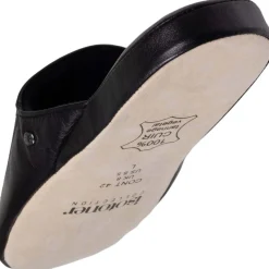 Isotoner Chausson mules cuir Homme-Homme Pantoufles / Chaussons