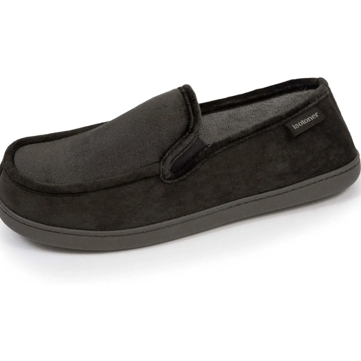 Isotoner Chaussons mocassins Homme /Beige-Homme Pantoufles / Chaussons