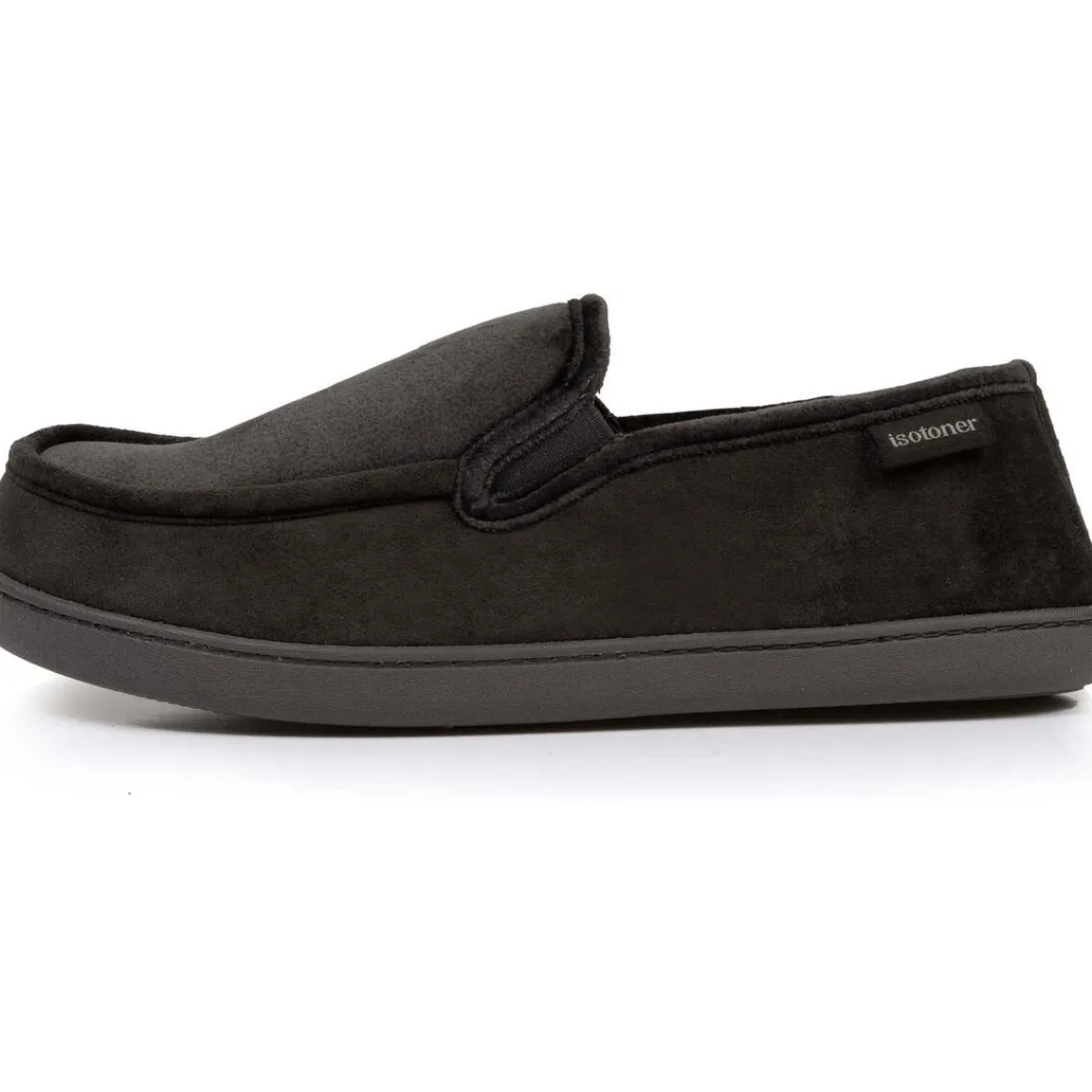 Isotoner Chaussons mocassins Homme /Beige-Homme Pantoufles / Chaussons