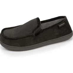 Isotoner Chaussons mocassins Homme /Beige-Homme Pantoufles / Chaussons