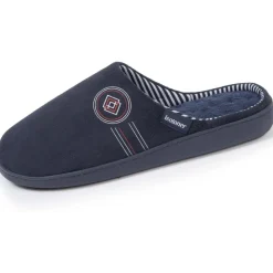 Isotoner Chaussons mules Homme logo-Homme Pantoufles / Chaussons