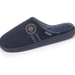 Isotoner Chaussons mules Homme logo-Homme Pantoufles / Chaussons