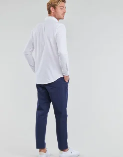 Polo Ralph Lauren CHEMISE AJUSTEE COL BOUTONNE EN POLO FEATHERWEIGHT-Homme Chemises