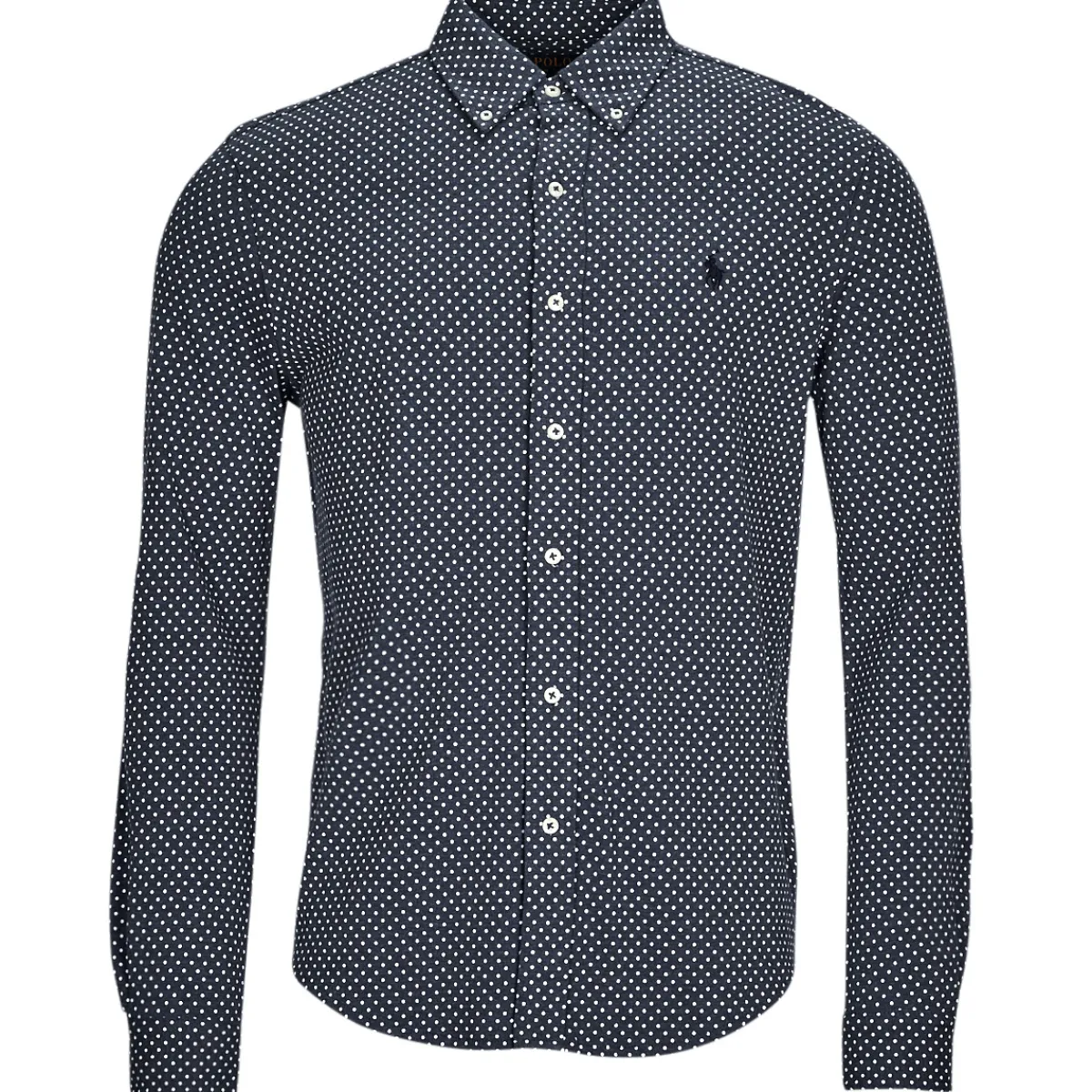 Polo Ralph Lauren CHEMISE AJUSTEE COL BOUTONNE EN POLO FEATHERWEIGHT-Homme Chemises