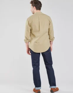 Polo Ralph Lauren CHEMISE AJUSTEE SLIM FIT TEINTEE EN OXFORD-Homme Chemises