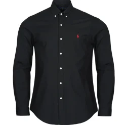 Polo Ralph Lauren CHEMISE AJUSTEE SLIM FIT EN POPELINE UNIE-Homme Chemises