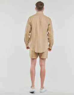 Polo Ralph Lauren CHEMISE COUPE DROITE EN LIN-Homme Chemises