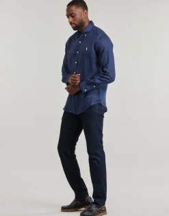 Polo Ralph Lauren CHEMISE COUPE DROITE EN LIN-Homme Chemises