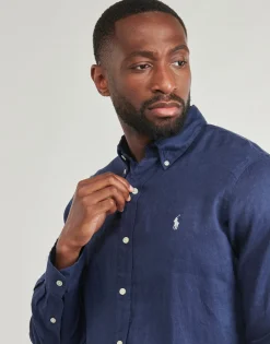 Polo Ralph Lauren CHEMISE COUPE DROITE EN LIN-Homme Chemises