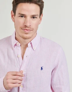 Polo Ralph Lauren CHEMISE COUPE DROITE EN LIN-Homme Chemises