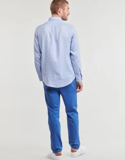 Polo Ralph Lauren CHEMISE COUPE DROITE EN LIN-Homme Chemises