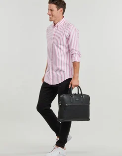 Polo Ralph Lauren CHEMISE COUPE DROITE EN OXFORD RAYEE-Homme Chemises