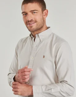 Polo Ralph Lauren CHEMISE COUPE DROITE EN OXFORD-Homme Chemises