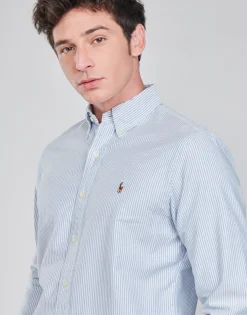 Polo Ralph Lauren CHEMISE COUPE DROITE EN OXFORD-Homme Chemises