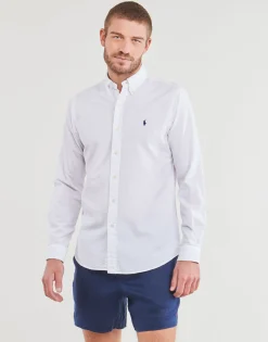 Polo Ralph Lauren CHEMISE COUPE DROITE EN SEERSUCKER-Homme Chemises