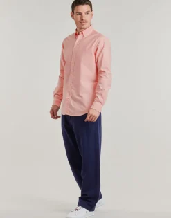 Polo Ralph Lauren CHEMISE DROITE CUSTOM EN OXFORD LEGER TEINTURE MINERALE-Homme Chemises