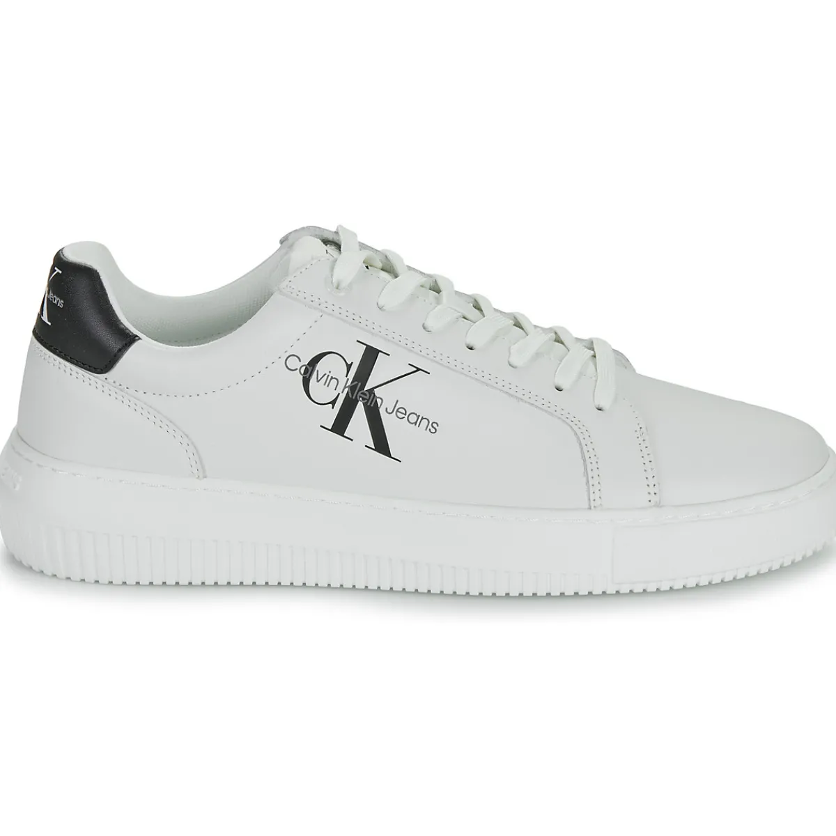 Calvin Klein Jeans CHUNKY CUPSOLE MONO LTH-Homme Baskets Mode