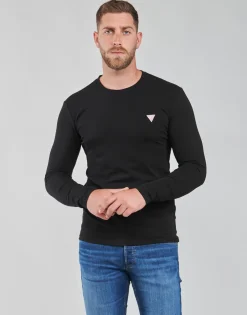 Guess CN LS CORE TEE-Homme T-Shirts & Polos